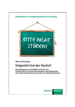 Abbildung von Schroeder | Ungestört bei der Sache? | 1. Auflage | 2022 | beck-shop.de