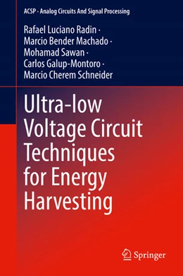 Abbildung von Radin / Machado | Ultra-low Voltage Circuit Techniques for Energy Harvesting | 1. Auflage | 2022 | beck-shop.de