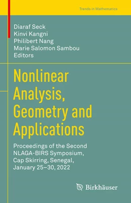 Abbildung von Seck / Kangni | Nonlinear Analysis, Geometry and Applications | 1. Auflage | 2022 | beck-shop.de