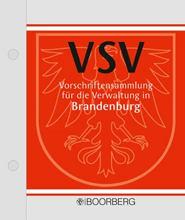Abbildung von Vorschriftensammlung für die Verwaltung in Brandenburg – VSV | 1. Auflage | 2019 | beck-shop.de