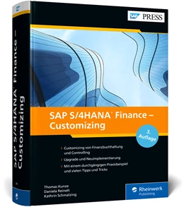 Abbildung von Kunze / Schmalzing | SAP S/4HANA Finance – Customizing | 3. Auflage | 2022 | beck-shop.de