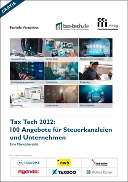 Abbildung von tax-tech.de - Verzeichnis für digitale Steuerberatung | | 2022 | beck-shop.de