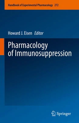 Abbildung von Eisen | Pharmacology of Immunosuppression | 1. Auflage | 2022 | beck-shop.de