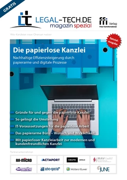 Abbildung von LEGAL-TECH.DE magazin spezial • Spezialausgabe 1/2022 | | 2022 | beck-shop.de