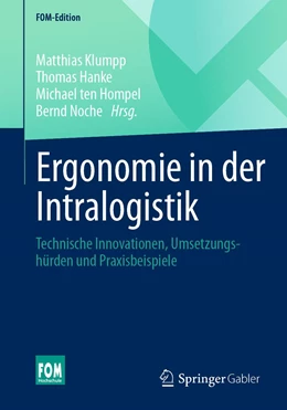 Abbildung von Klumpp / Hanke | Ergonomie in der Intralogistik | 1. Auflage | 2022 | beck-shop.de