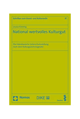 Abbildung von Kimmig | National wertvolles Kulturgut | 1. Auflage | 2022 | beck-shop.de