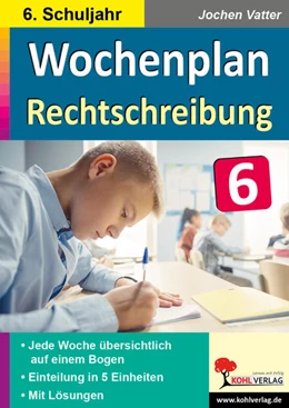 Abbildung von Vatter | Wochenplan Rechtschreibung / Klasse 6 | 1. Auflage | 2022 | beck-shop.de
