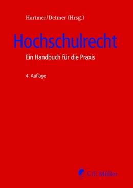 Abbildung von Hartmer / Detmer | Hochschulrecht | 4. Auflage | 2022 | beck-shop.de