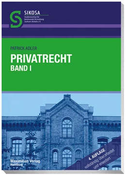 Abbildung von Adler | Privatrecht. Band 01 | 4. Auflage | 2022 | beck-shop.de