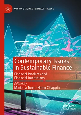 Abbildung von La Torre / Chiappini | Contemporary Issues in Sustainable Finance | 1. Auflage | 2022 | beck-shop.de