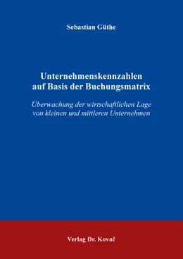 Abbildung von Güthe | Unternehmenskennzahlen auf Basis der Buchungsmatrix | 1. Auflage | 2022 | 557 | beck-shop.de
