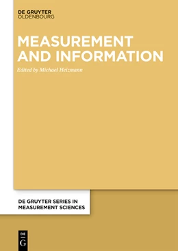 Abbildung von Heizmann | Measurement and Information | 1. Auflage | 2024 | beck-shop.de
