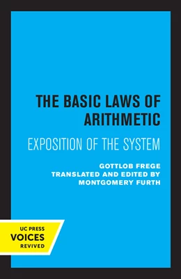 Abbildung von Frege / Furth | The Basic Laws of Arithmetic | 1. Auflage | 2022 | beck-shop.de