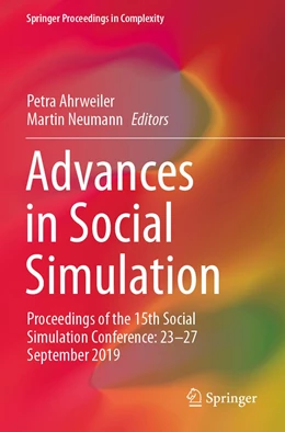 Abbildung von Ahrweiler / Neumann | Advances in Social Simulation | 1. Auflage | 2022 | beck-shop.de