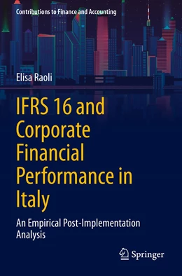Abbildung von Raoli | IFRS 16 and Corporate Financial Performance in Italy | 1. Auflage | 2022 | beck-shop.de