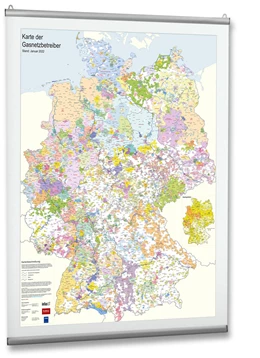 Abbildung von Karte der Gasnetzbetreiber 2022 | 1. Auflage | 2022 | beck-shop.de