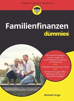 Abbildung von Griga | Familienfinanzen für Dummies | 2. Auflage | 2022 | beck-shop.de