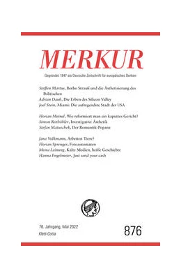 Abbildung von Demand / Knörer | MERKUR Gegründet 1947 als Deutsche Zeitschrift für europäisches Denken - 5/2022 | 1. Auflage | 2022 | beck-shop.de