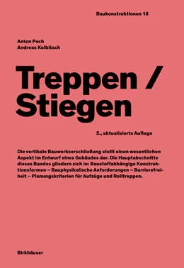 Abbildung von Pech / Kolbitsch | Treppen-Stiegen | 2. Auflage | 2022 | 10 | beck-shop.de