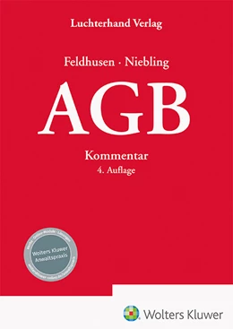 Abbildung von Feldhusen / Niebling | AGB - Kommentar | 4. Auflage | 2023 | beck-shop.de
