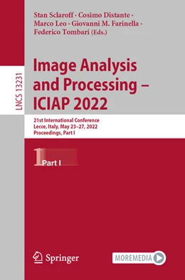 Abbildung von Sclaroff / Distante | Image Analysis and Processing - ICIAP 2022 | 1. Auflage | 2022 | beck-shop.de