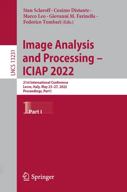 Abbildung von Sclaroff / Distante | Image Analysis and Processing – ICIAP 2022 | 1. Auflage | 2022 | 13231 | beck-shop.de