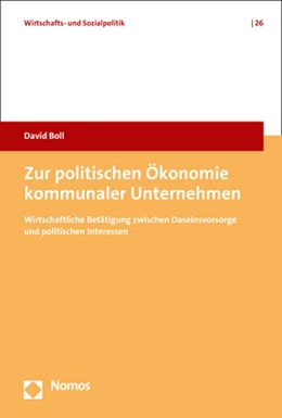 Abbildung von Boll | Zur politischen Ökonomie kommunaler Unternehmen | 1. Auflage | 2022 | 26 | beck-shop.de