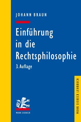 Abbildung von Braun | Einführung in die Rechtsphilosophie | 3. Auflage | 2022 | beck-shop.de
