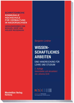 Abbildung von Lindner | Wissenschaftliches Arbeiten | 2. Auflage | 2022 | beck-shop.de
