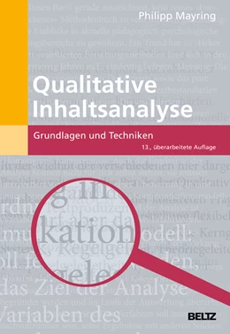 Abbildung von Mayring | Qualitative Inhaltsanalyse | 13. Auflage | 2022 | beck-shop.de
