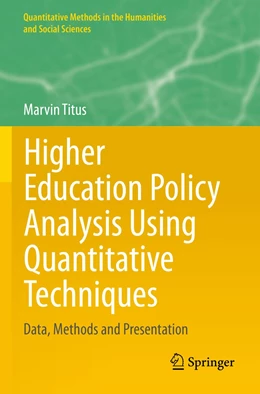 Abbildung von Titus | Higher Education Policy Analysis Using Quantitative Techniques | 1. Auflage | 2022 | beck-shop.de