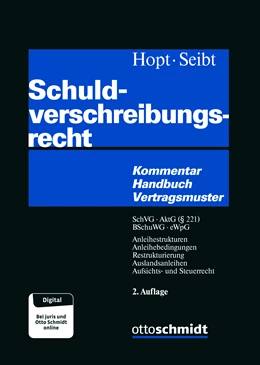 Abbildung von Hopt / Seibt | Schuldverschreibungsrecht | 2. Auflage | 2023 | beck-shop.de