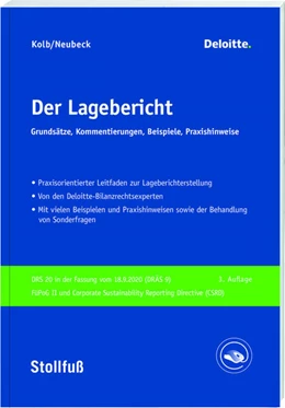 Abbildung von Deloitte | Der Lagebericht | 3. Auflage | 2022 | beck-shop.de