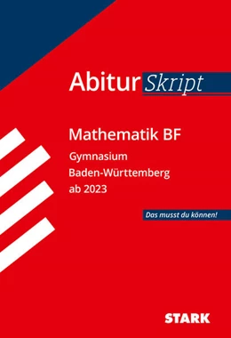 Abbildung von STARK AbiturSkript - Mathematik BF - BaWü | 2. Auflage | 2022 | beck-shop.de