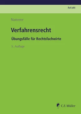 Abbildung von Natterer | Verfahrensrecht | 5. Auflage | 2022 | beck-shop.de