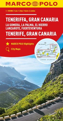 Abbildung von MARCO POLO Regionalkarte Teneriffa, Gran Canaria 1:150.000 | 1. Auflage | 2022 | beck-shop.de
