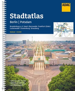Abbildung von ADAC Stadtatlas Berlin/Potsdam 1:20.000 | 1. Auflage | 2022 | beck-shop.de