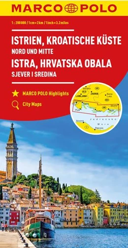 Abbildung von MARCO POLO Regionalkarte Kroatische Küste Nord und Mitte 1:200.000 | 7. Auflage | 2022 | beck-shop.de
