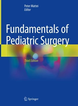Abbildung von Mattei | Fundamentals of Pediatric Surgery | 3. Auflage | 2022 | beck-shop.de