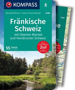 Abbildung von Aigner | KOMPASS Wanderführer Fränkische Schweiz mit Oberem Maintal und Hersbrucker Schweiz, 55 Touren mit Extra-Tourenkarte | 1. Auflage | 2022 | beck-shop.de