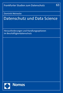 Abbildung von Meinecke | Datenschutz und Data Science | 1. Auflage | 2022 | 63 | beck-shop.de