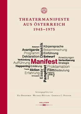 Abbildung von Birbaumer / Hüttler | Theatermanifeste aus Österreich 1945–1975 | 1. Auflage | 2023 | 16 | beck-shop.de