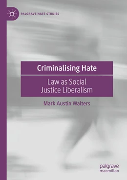 Abbildung von Walters | Criminalising Hate | 1. Auflage | 2022 | beck-shop.de