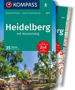 Abbildung von KOMPASS Wanderführer Heidelberg mit Neckarsteig, 35 Touren mit Extra-Tourenkarte | 1. Auflage | 2022 | beck-shop.de