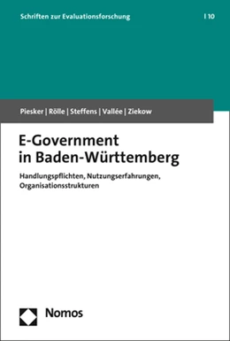 Abbildung von Piesker / Rölle | E-Government in Baden-Württemberg | 1. Auflage | 2022 | beck-shop.de