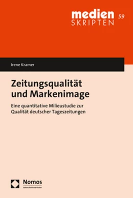 Abbildung von Kramer | Zeitungsqualität und Markenimage | 1. Auflage | 2022 | 59 | beck-shop.de