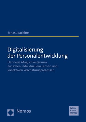 Cover: Joachims, Digitalisierung der Personalentwicklung