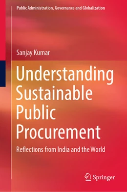 Abbildung von Kumar | Understanding Sustainable Public Procurement | 1. Auflage | 2022 | beck-shop.de