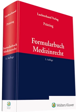 Abbildung von Prütting | Formularbuch Medizinrecht | 3. Auflage | 2023 | beck-shop.de