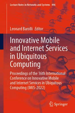 Abbildung von Barolli | Innovative Mobile and Internet Services in Ubiquitous Computing | 1. Auflage | 2022 | beck-shop.de